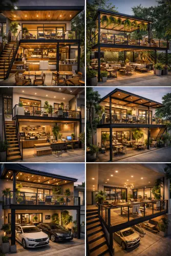 Mezannine Cafe Modern di Cileungsi